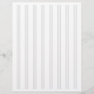 Papel de personal del manuscrito de música paisaji
