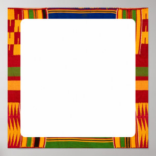Papel de póster de patrón africano