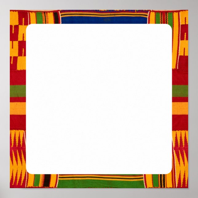 Papel de póster de patrón africano (Frente)