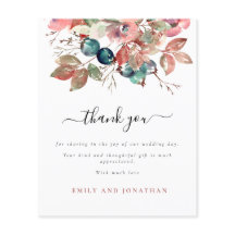 PAPEL DE PRESUPUESTO FLYER | Boda Floral Rosa Grac