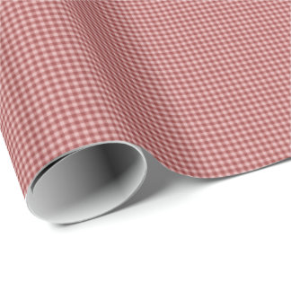 PAPEL DE RAPAS DE GIFT-Gingham DE Borgoña