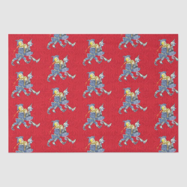 PAPEL DE RAPAS DE TISSUE DE OZ CLÁSICO PARA NAVIDA (Anverso)