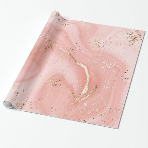 PAPEL DE RAPERO DE MÁRMOL ROSO DE PAPEL DE PAPEL L