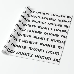 PAPEL DE REGALO ЯOЯЯƎ ERROR