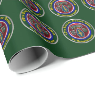 Papel De Regalo 10º Grupo de Fuerzas Especiales Aerotransportado