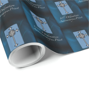 Papel De Regalo 10° Aniversario de la Ordenación del Sacerdote