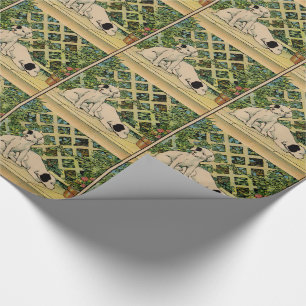 Papel De Regalo 1914 dos perros curiosos