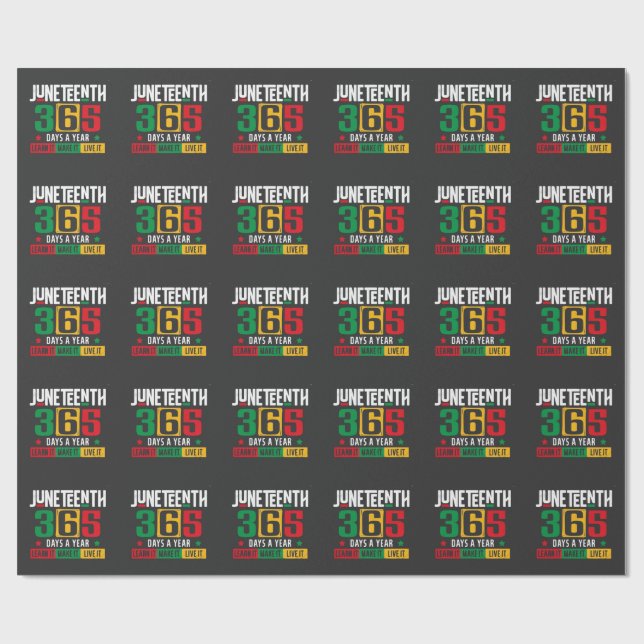 Papel De Regalo 19 de junio de 2014, 365 días al año, apréndelo co (Superficie plana)