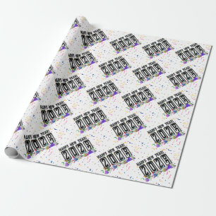 Papel De Regalo 2027 Odómetro Feliz Año Nuevo
