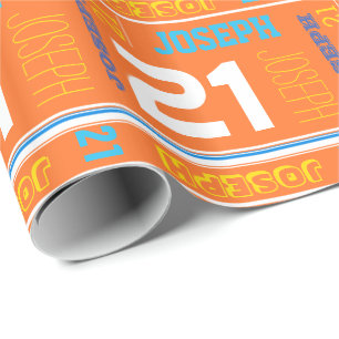 Papel De Regalo 21ro abrigo personalizado del deporte del