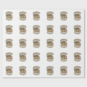 Papel De Regalo 250º Aniversario de Estados Unidos Vector Patrióti