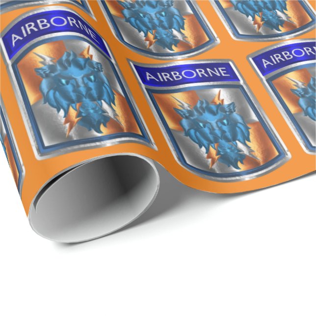 Papel De Regalo 35.ª Brigada de Señales-Aérea (Esquina del rollo)