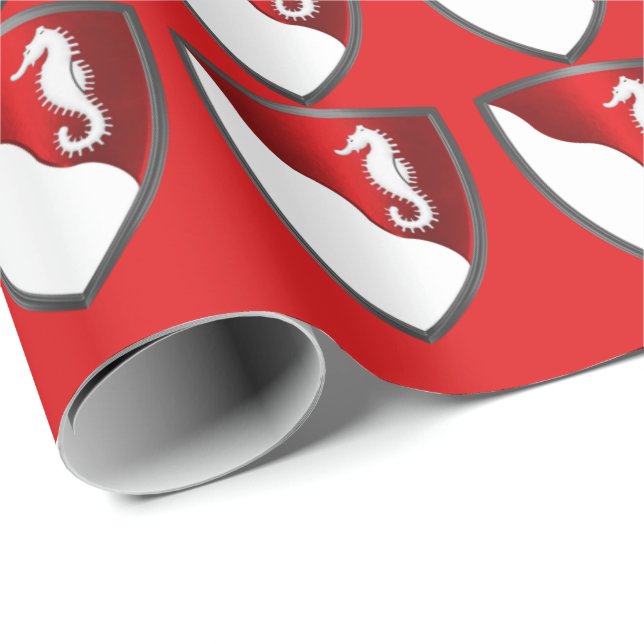 Papel De Regalo 36.ª brigada de ingenieros "asaltada" (Esquina del rollo)