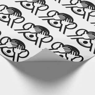 Papel De Regalo 3 Monos Sabios Mizaru 見ざる No Ver Emoji Malvado
