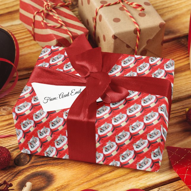Papel De Regalo 3 pequeños ayudantes de los gatitos de Santa (Subido por el creador)