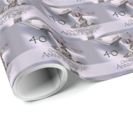 Papel De Regalo 40° Aniversario de la Ordenación Felicitaciones, a