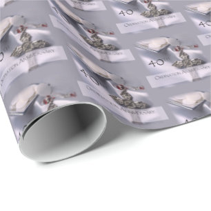 Papel De Regalo 40° Aniversario de la Ordenación Felicitaciones, a