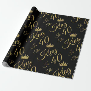Papel De Regalo 40 años divertidos para los hombres