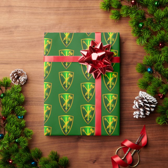 Papel De Regalo 42ª Brigada de la Policía Militar (Regalo de vacaciones)