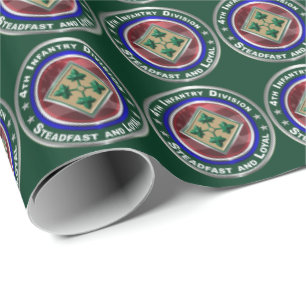 Papel De Regalo 4ta División de Infantería - Firme y Leal