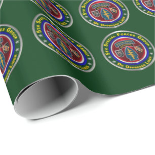Papel De Regalo 5º Grupo de Fuerzas Especiales Aerotransportado