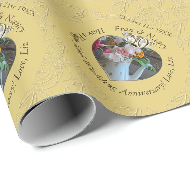 Papel De Regalo 50.ª foto de Diamond Heart (Esquina del rollo)