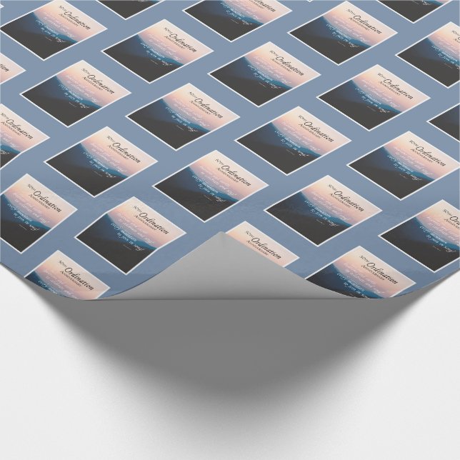 Papel De Regalo 50° Aniversario de la Ordenación Felicitaciones (Esquina)