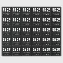 52° cumpleaños: Aspecto inspirado en el Art Deco "