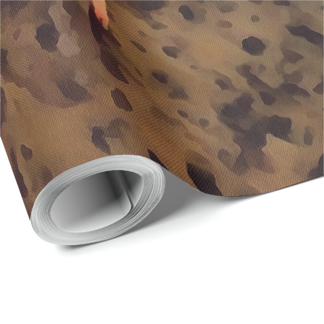 Papel De Regalo 534424932Elegante Red Darter Dragonfly Insect Art (Esquina del rollo)