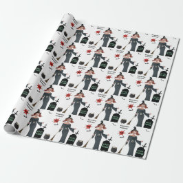 Papel De Regalo 60.º cumpleaños de mujeres nueva mujer divertida, 