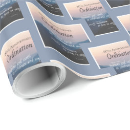 Papel De Regalo 60° Aniversario de la Ordenación Felicitaciones