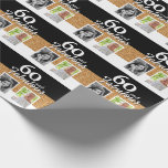 Papel De Regalo 60 y Fabulous Gold Purpurina 2 Photo 60th Birthday<br><div class="desc">60 y Fabulous Gold Purpurina 2 Photo 60th Birthday Wrapping Paper. Envoltura personalizada de regalo de fotos con 2 fotos y un falso purpurina de oro. Añade tus fotos - puedes usar una foto antigua y una nueva.</div>