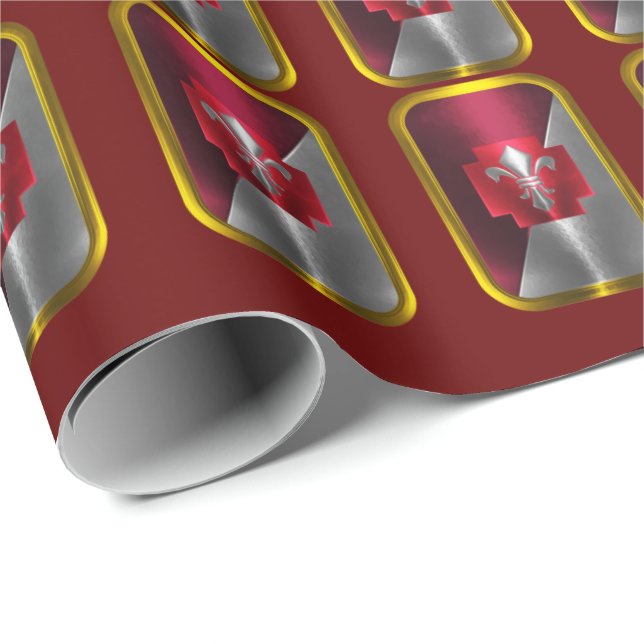 Papel De Regalo 62.ª Brigada Médica "Orgullosa Y Constante" (Esquina del rollo)