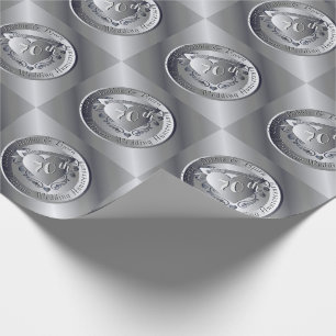 Papel De Regalo 70, 10, 20,25,Boda Aniversario Platino