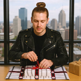 Papel De Regalo '76 Checker