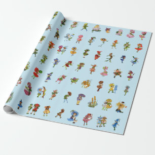 Papel De Regalo 84 Hijos Flores