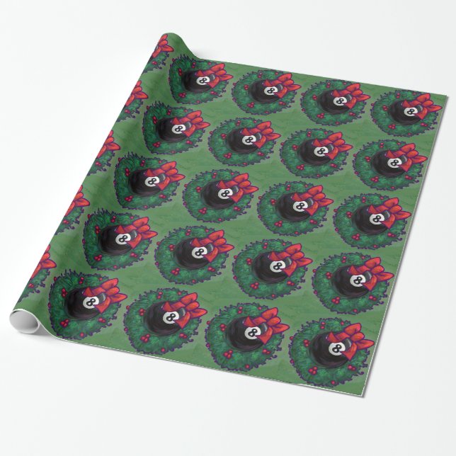 Papel De Regalo 8 Navidades de bolas (Desenrollado)