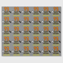 93.ª Cumpleaños: Espantoso tema de Halloween, nomb