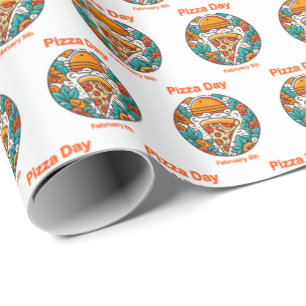 Papel De Regalo 9 feb. - Día de la pizza