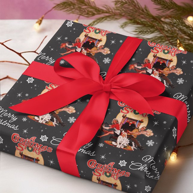 Papel De Regalo A Christmas Story Chalkboard Snowflake (Wrapped gift)