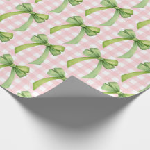Papel de regalo a cuadros rosados
