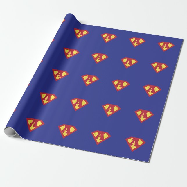 Papel De Regalo A estupenda (Desenrollado)