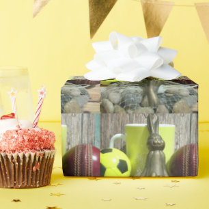 Papel De Regalo A lo largo de todo el terreno de juego y el cricke
