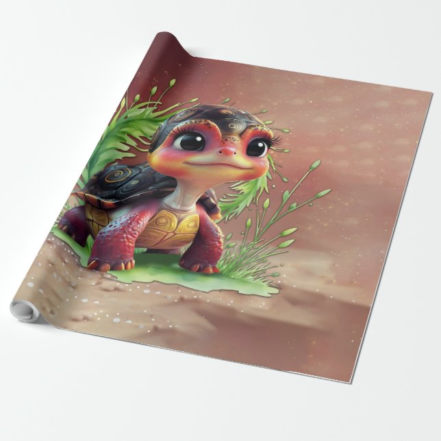 Papel De Regalo A look full of charm and adventure,  (Desenrollado)