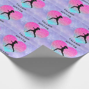 Papel De Regalo A los chicas les encanta el fútbol