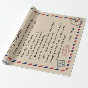 Papel De Regalo A Mi Hija, A Mi Hija Y A Mi Mamá