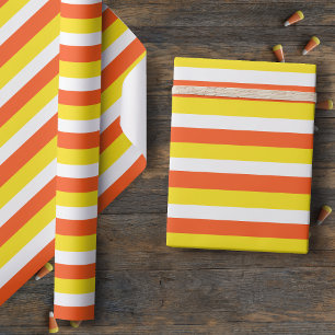 Papel de regalo a rayas de colores de caramelos de