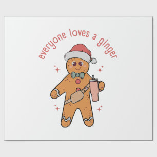 Papel De Regalo A Todos Les Gusta Un Pelirrojo - Divertida Navidad