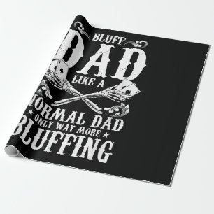 Papel De Regalo A Un Papá Aburrido Le Gusta Un Papá Normal Sólo Mu