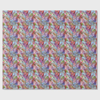Papel De Regalo A vibrant multicolor classic trendy pattern design